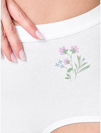 Lot de 4 - Culotte Taille Haute Jersey Fin - Taille Standard - Witt