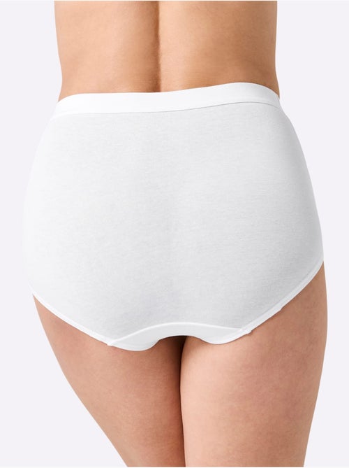 Lot de 4  - Culotte Taille Haute Jersey Fin - Taille Standard - Witt - Kiabi