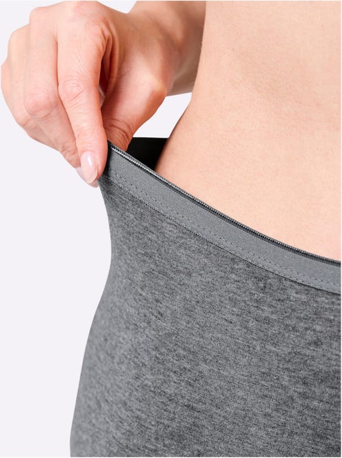 Lot de 4 - Culotte Taille Haute Jersey Fin - Taille Standard - Witt - Kiabi Lot de 4 - Culotte Taille Haute Jersey Fin - Taille Standard - Witt - Kiabi