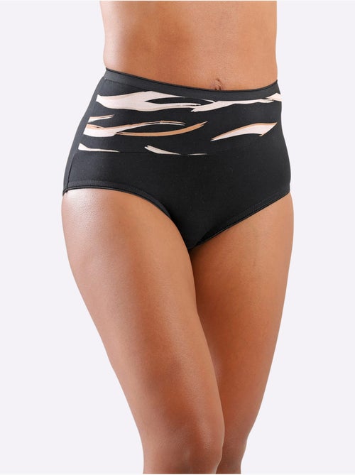 Lot de 4  - Culotte Taille Haute Jersey Fin - Taille Standard - Witt - Kiabi