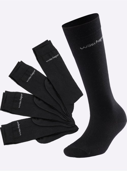 Lot de 4 - Mi-bas 53% Laine - Taille Standard - Witt - Kiabi Lot de 4 - Mi-bas 53% Laine - Taille Standard - Witt - Kiabi