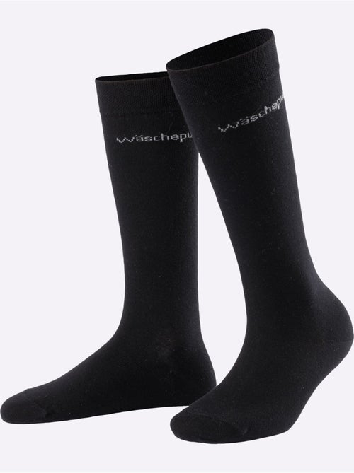 Lot de 4 - Mi-bas 53% Laine - Taille Standard - Witt - Kiabi Lot de 4 - Mi-bas 53% Laine - Taille Standard - Witt - Kiabi