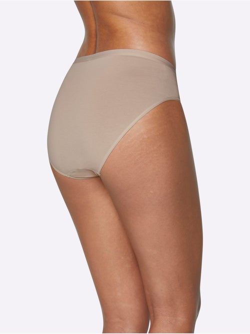 Lot de 4  - Panties Jersey Fin - Taille Standard - Witt - Kiabi