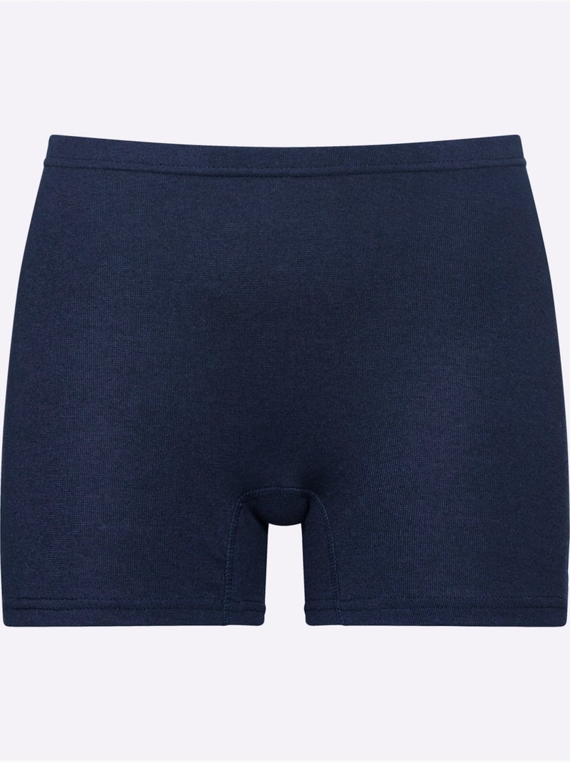 Lot de 4  - Panty Côtes Fines - Taille Standard - Witt Gris Bleu - Kiabi