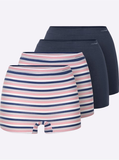 Lot de 4 - panty jersey fin - taille standard - witt - Kiabi Lot de 4 - panty jersey fin - taille standard - witt - Kiabi