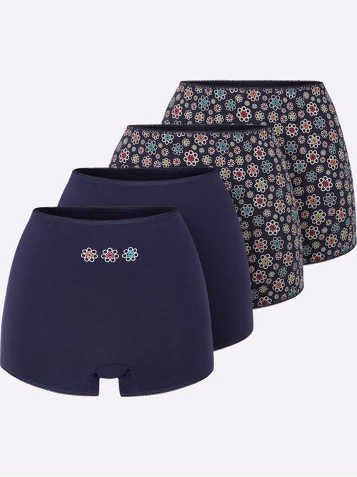 Lot de 4  - Panty Jersey Fin - Taille Standard - Witt - Kiabi