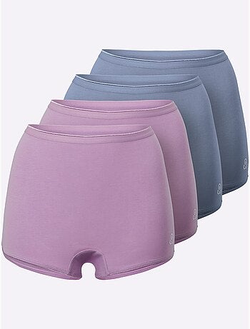 Lot de 4 - Panty Jersey Fin - Taille Standard - Witt