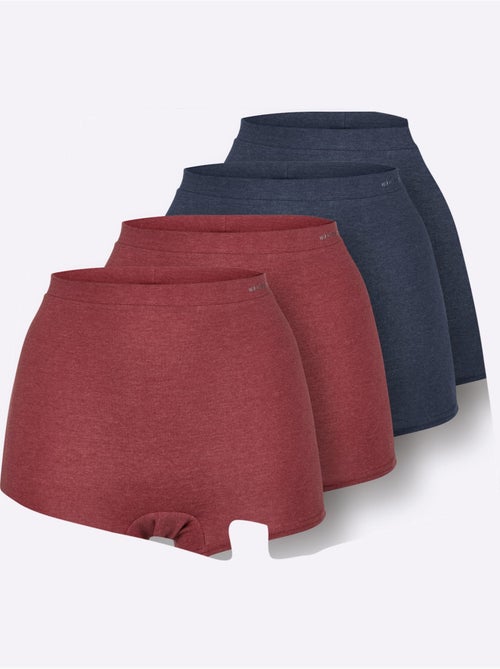 Lot de 4  - Panty Jersey Fin - Taille Standard - Witt - Kiabi