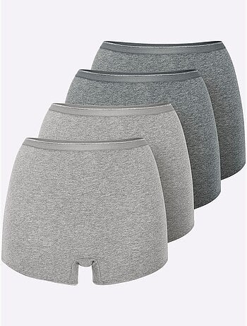 Lot de 4 - Panty Jersey Fin - Taille Standard - Witt