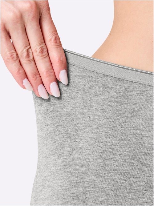 Lot de 4 - Panty Jersey Fin - Taille Standard - Witt - Kiabi Lot de 4 - Panty Jersey Fin - Taille Standard - Witt - Kiabi