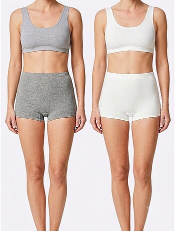 Lot de 4 - Panty Jersey Fin - Taille Standard - Witt