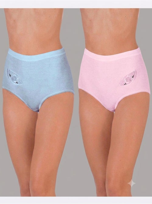 Lot de 4  - Slip Côtes Fines - Taille Standard - Witt - Kiabi