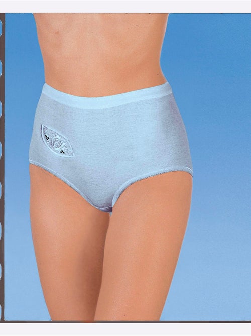 Lot de 4  - Slip Côtes Fines - Taille Standard - Witt - Kiabi
