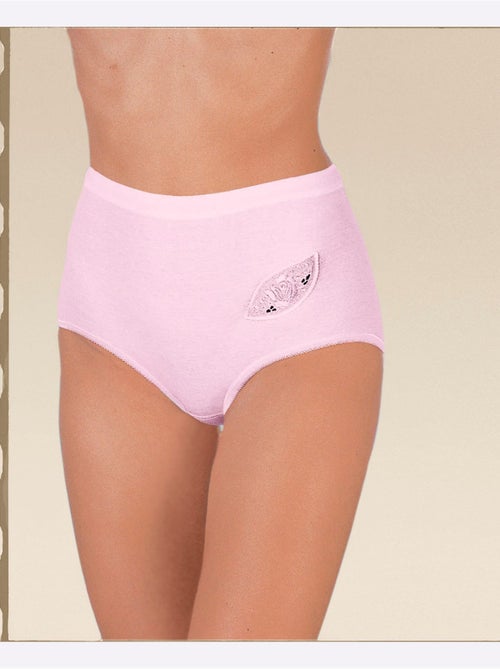 Lot de 4  - Slip Côtes Fines - Taille Standard - Witt - Kiabi