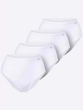 Lot de 4 - slip gainant jersey fin - taille standard - witt