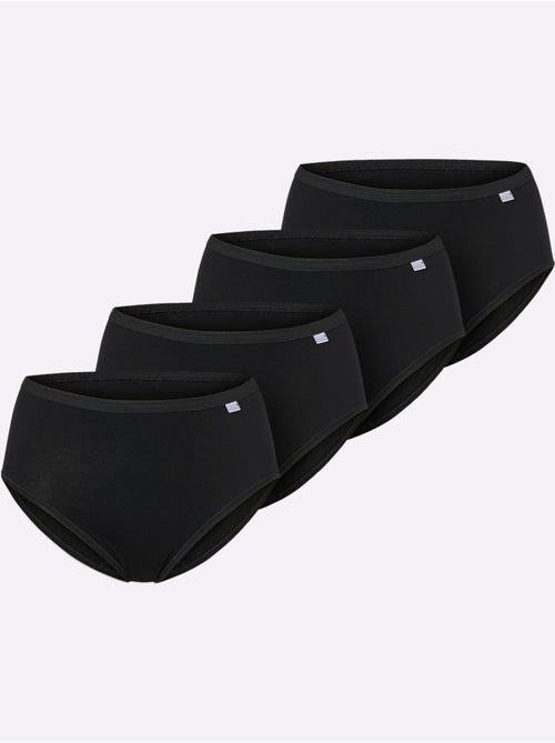 Lot de 4 - Slip Gainant Jersey Fin - Taille Standard - Witt - Kiabi Lot de 4 - Slip Gainant Jersey Fin - Taille Standard - Witt - Kiabi