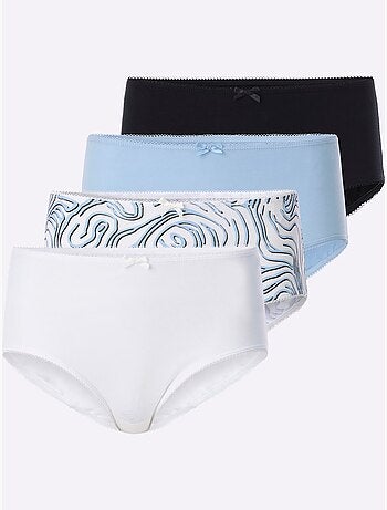 Lot de 4 - Slip Gainant Lot De 4 Pièces - Taille Standard - Moda Vilona