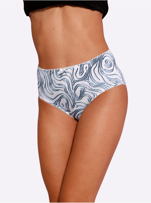 Lot de 4 - Slip Gainant Lot De 4 Pièces - Taille Standard - Moda Vilona - Kiabi Lot de 4 - Slip Gainant Lot De 4 Pièces - Taille Standard - Moda Vilona - Kiabi