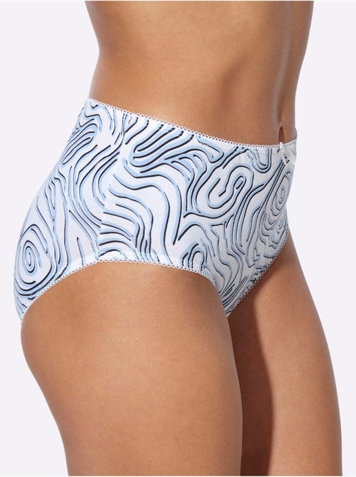Lot de 4 - Slip Gainant Lot De 4 Pièces - Taille Standard - Moda Vilona - Kiabi Lot de 4 - Slip Gainant Lot De 4 Pièces - Taille Standard - Moda Vilona - Kiabi