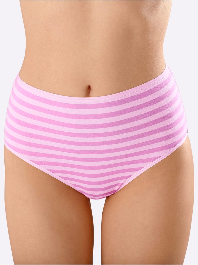 Lot de 4  - Slip Jersey Fin - Taille Standard - Witt Multicolore - Kiabi