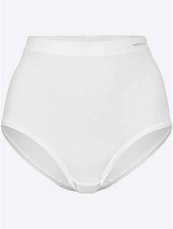 Lot de 4 - Slip Taille Haute Jersey Fin - Taille Standard - Witt
