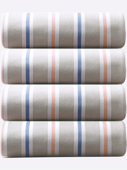 Lot de 4  - Slip Taille Haute Jersey Fin - Taille Standard - Witt - Kiabi