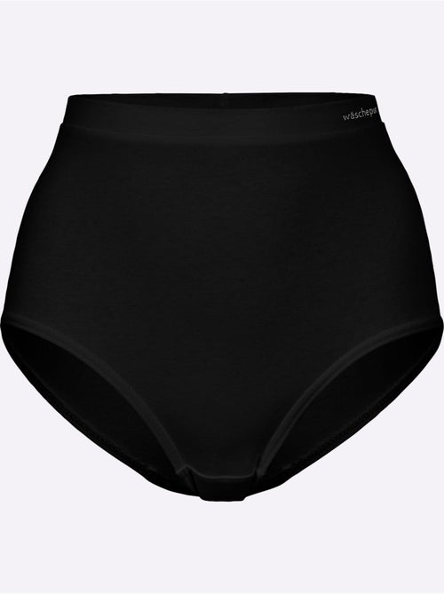 Lot de 4  - Slip Taille Haute Jersey Fin - Taille Standard - Witt - Kiabi