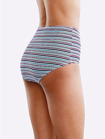 Lot de 4 - Slip Taille Haute Lot De 4 - Taille Standard - Moda Vilona