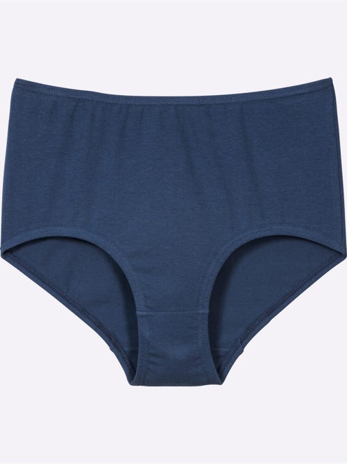 Lot de 4  - Slip Taille Haute Lot De 4 - Taille Standard - Moda Vilona - Kiabi
