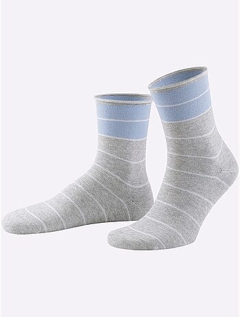 Lot de 4 - Socquettes Pour Dames Qualité Coton - Taille Standard - Witt