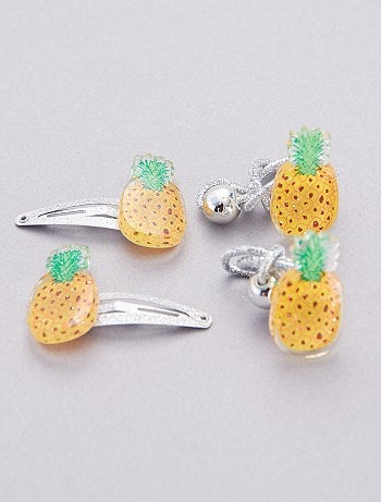 Lot de 4 accessoires cheveux