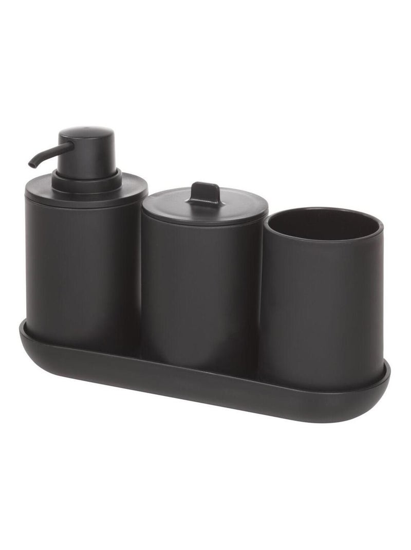 Lot De 4 Accessoires De Lavabo Cade Blanc - Kiabi