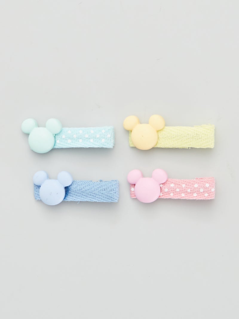 Lot de 4 barrettes 'Disney' multicolore - Kiabi