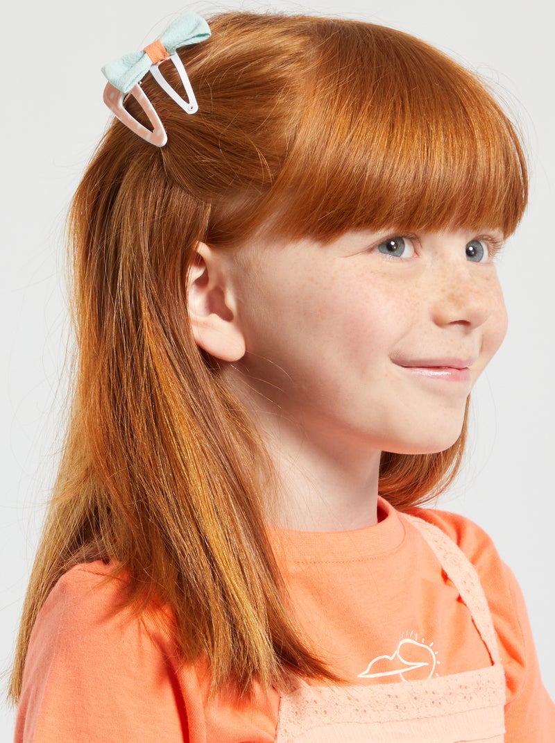 Lot de 4 barrettes 'Minnie' rose - Kiabi