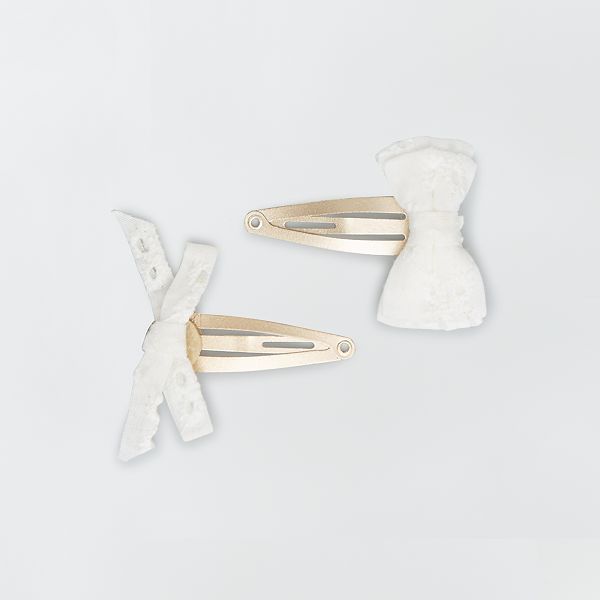 Lot De 4 Barrettes Nœud Fille 3 12 Ans Bleu Kiabi 2 50