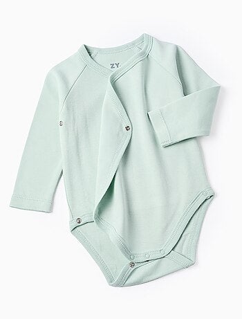 Lot de 4 Bodies Croisés Flowers