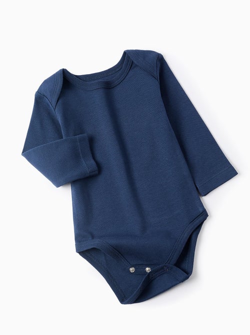 Lot de 4 Bodies en Coton - Kiabi