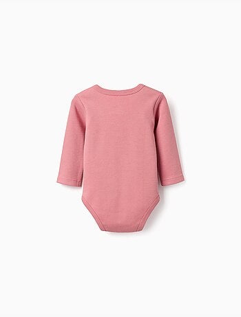 Lot de 4 bodies en coton unis/imprimés