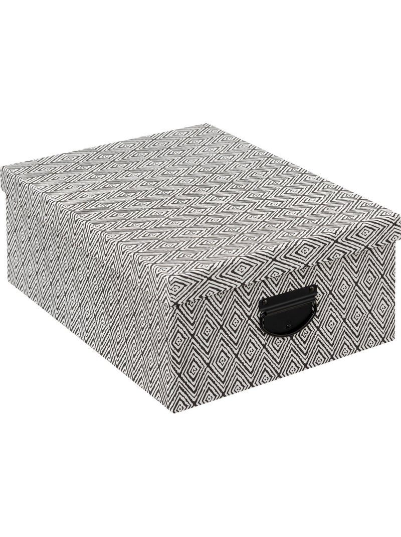 Lot de 4 boîtes de rangement BOX' Blanc - Kiabi