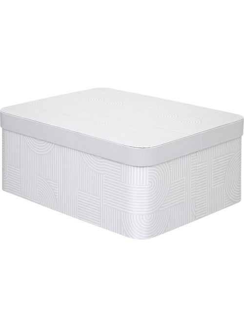 Lot de 4 boîtes de rangement polybox - Kiabi