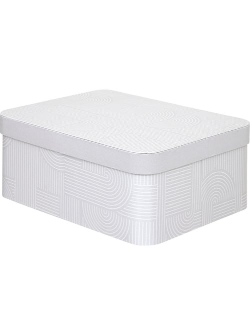 Lot de 4 boîtes de rangement polybox - Kiabi