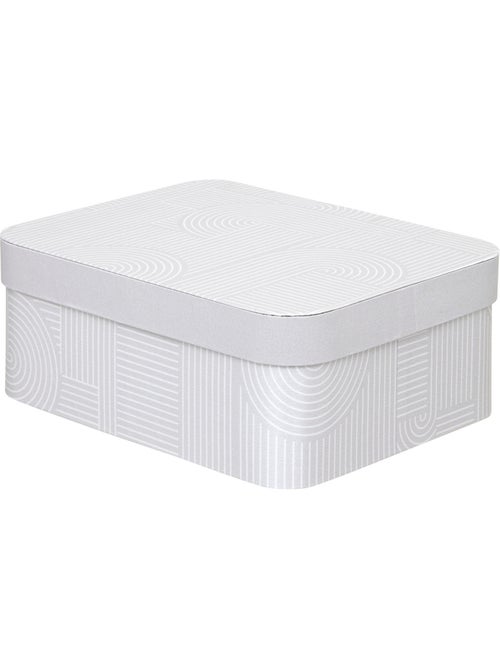 Lot de 4 boîtes de rangement polybox - Kiabi