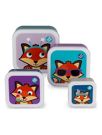 Lot de 4 Boites gigognes Felicity Fox