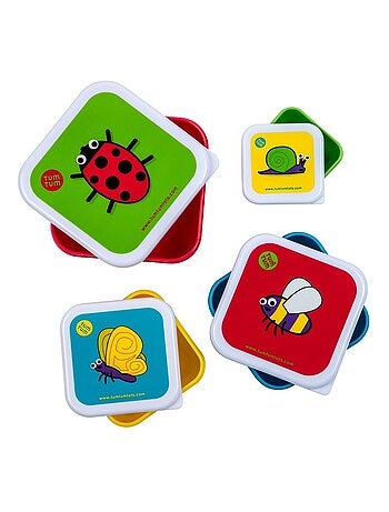 Lot de 4 Boites gigognes Ladybird