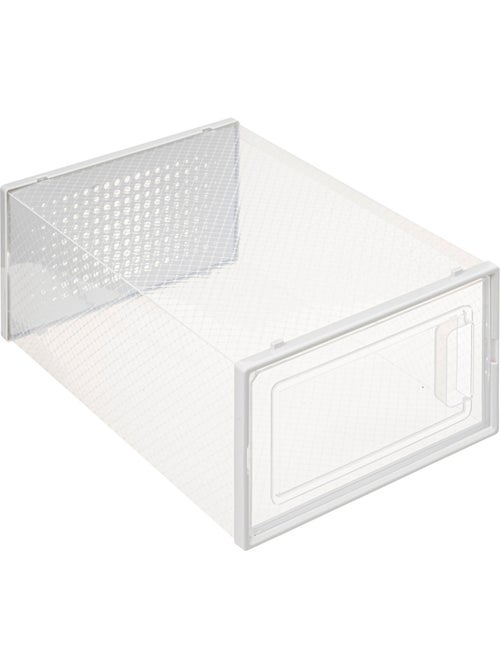 Lot de 4 boîtes range-chaussures FOLD'N'BOX - Kiabi