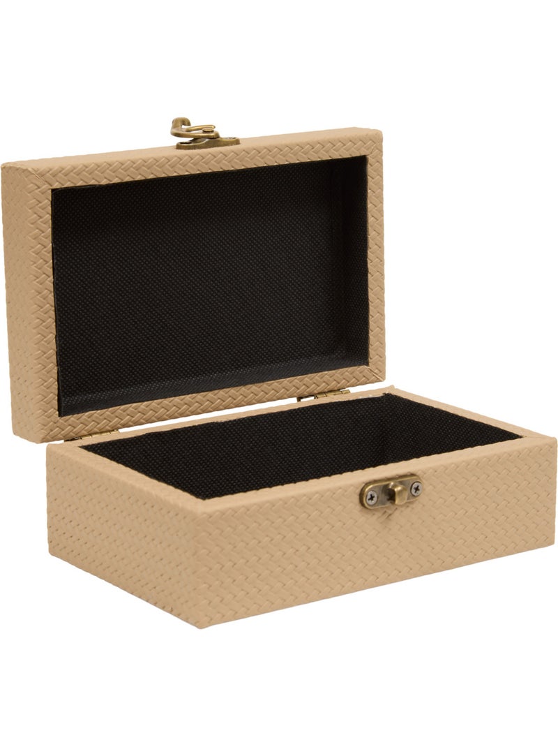 Lot de 4 boîtes rectangulaires BONIE Taupe - Kiabi
