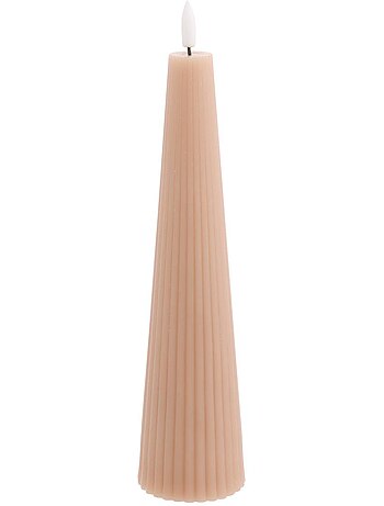 Lot de 4 bougies led crysta