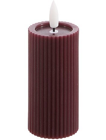 Lot de 4 bougies led crysta