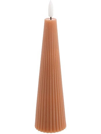 Lot de 4 bougies led crysta