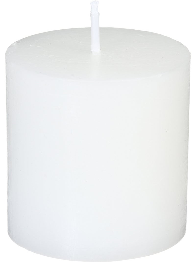 Lot de 4 bougies rustique OLIA Blanc - Kiabi